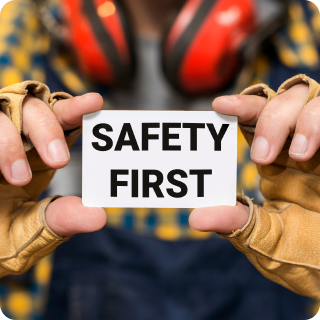 SAFETY FIRST